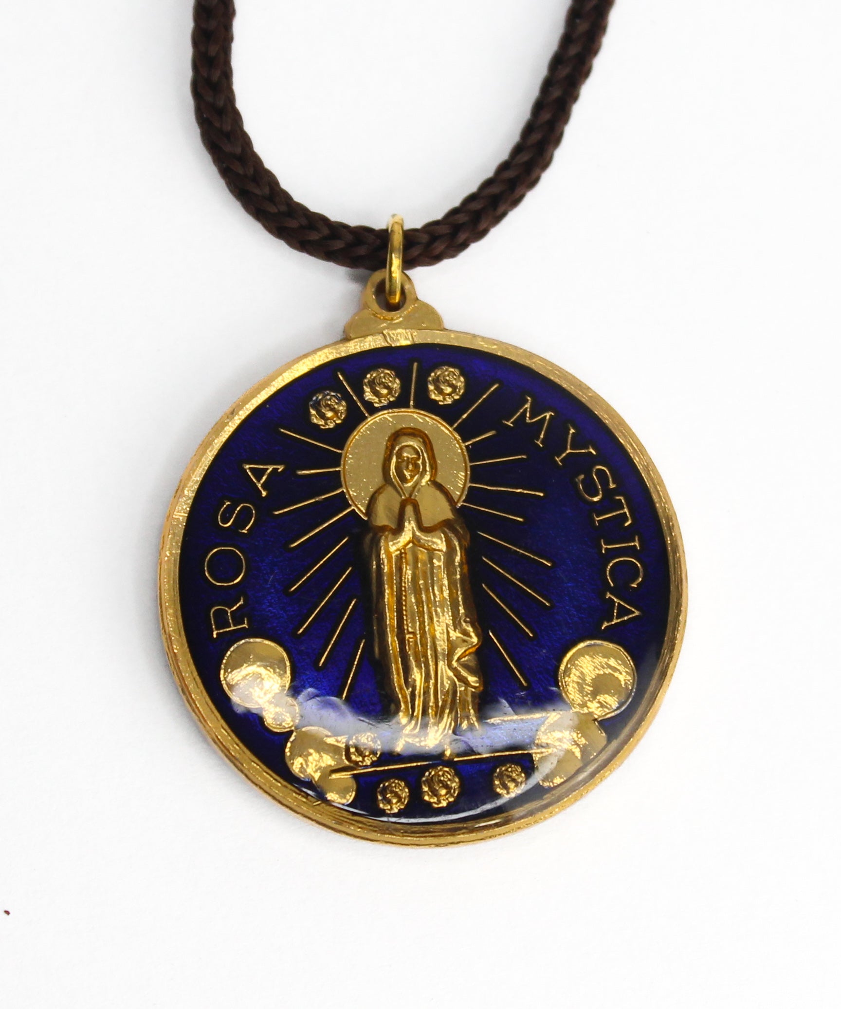 Medalha da Rosa Mística - Tocada por Nossa Senhora Medalha da Rosa Mística - Tocada por Nossa Senhora